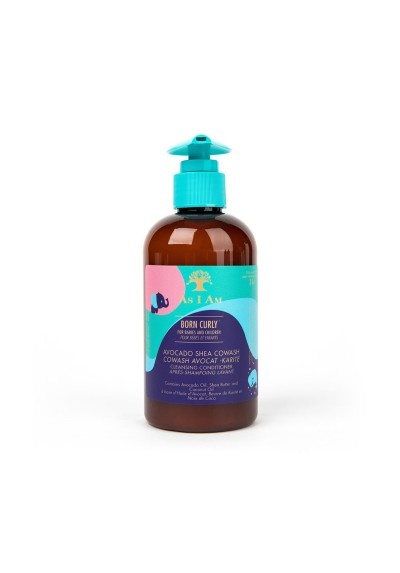 AS I AM BORN CURLY AVOCADO SHEA COWASH 240ML