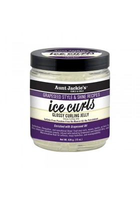 AUNT JACKIE'S GRAPESEED ICE CURLS GLOSSY CURLING JELLY 426G
