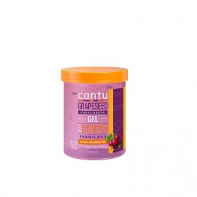 CANTU GRAPESSED OIL AND SHEA BUTTER STREGTHENING GEL FLEXIBLE HOLD 524G