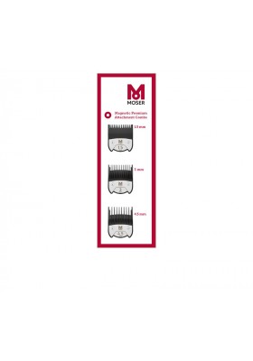 MOSER PACK PEINES MAGNETICOS 1.5-3-4.5