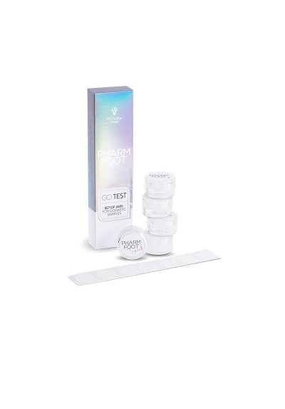 GO TEST SET OF JARS FOR COSMETIC SAMPLES