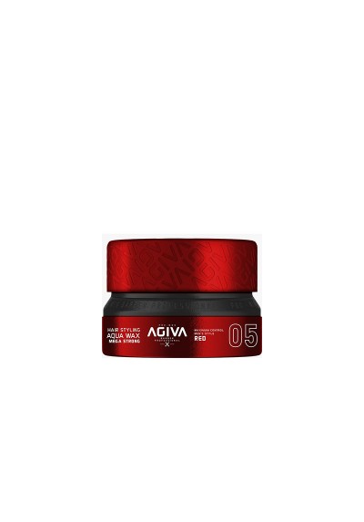 AGIVA HAIR STYLING AQUA WAX MEGA STRONG RED 05 155ML NUEVO FORMATO