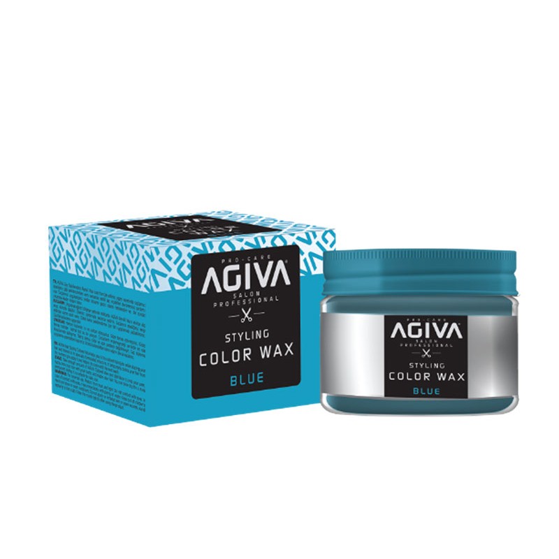 Agiva Hairpigment Wax 04 Color Blue 120g - Edenshop