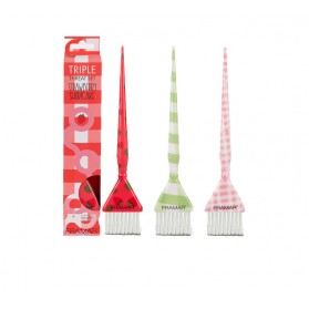 TRIPLE THREAT BRUSH SET STRAWBERRY SHORTCAKE