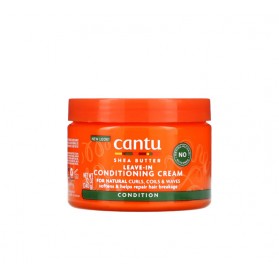 CANTU SHEA BUTTER FOR NATURAL HAIR LEAVE-IN CONDITIONING CREAM 340G