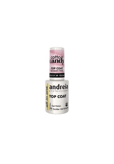 COTTON CANDY TOP COAT (02 MILKY PINK) 10,5ML