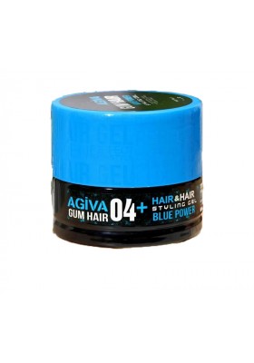 AGIVA STYLING HAIR GEL GUM 04+ BLUE POWER 700ML