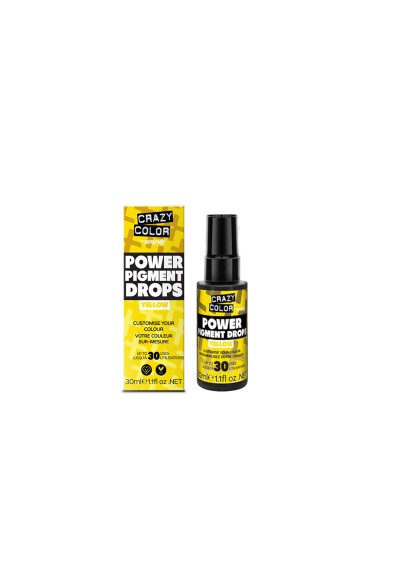 CRAZY COLOR POWER DROPS YELLOW 30ML