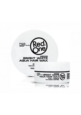 RED ONE BRIGHT WHITE AQUA HAIR WAX 150ML