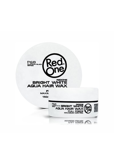 RED ONE BRIGHT WHITE AQUA HAIR WAX 150ML