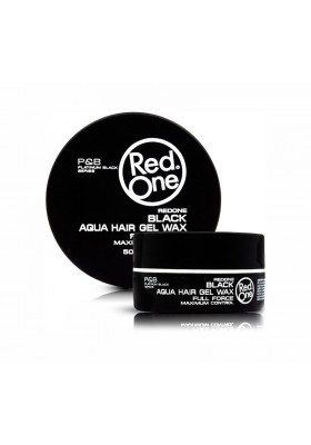 RED ONE BLACK AQUA HAIR GEL WAX 50ML