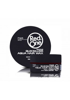 RED ONE AQUA HAIR WAX QUICKSILVER 150ML