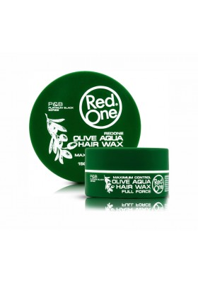 RED ONE AQUA HAIR WAX OLIVE 150ML