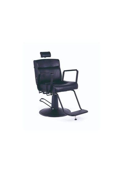 SILLON DE ESTÉTICA AZABACHE NEGRO NG3 CON BASE Y BOMBA NEGRA