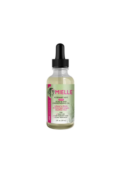 MIELLE ROSEMARY MINT SCALP & HAIR STRENGTH OIL 59ML