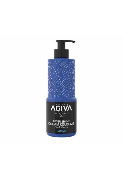 AGIVA AFTER SHAVE CREAM COLOGNE TSUNAMI 400ML