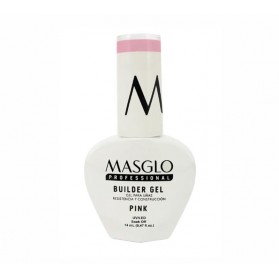 MASGLO PROFESSIONAL BUILDER GEL PINK 14ML