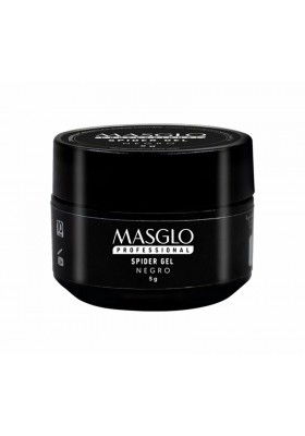 MASGLO GEL POLISH GEL SPIDER NEGRO 5GR