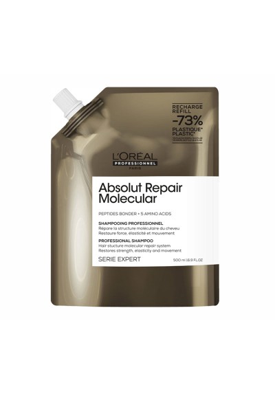 ABSOLUT REPAIR MOLECULAR PROFESSIONAL SHAMPOO REFILL 500ML